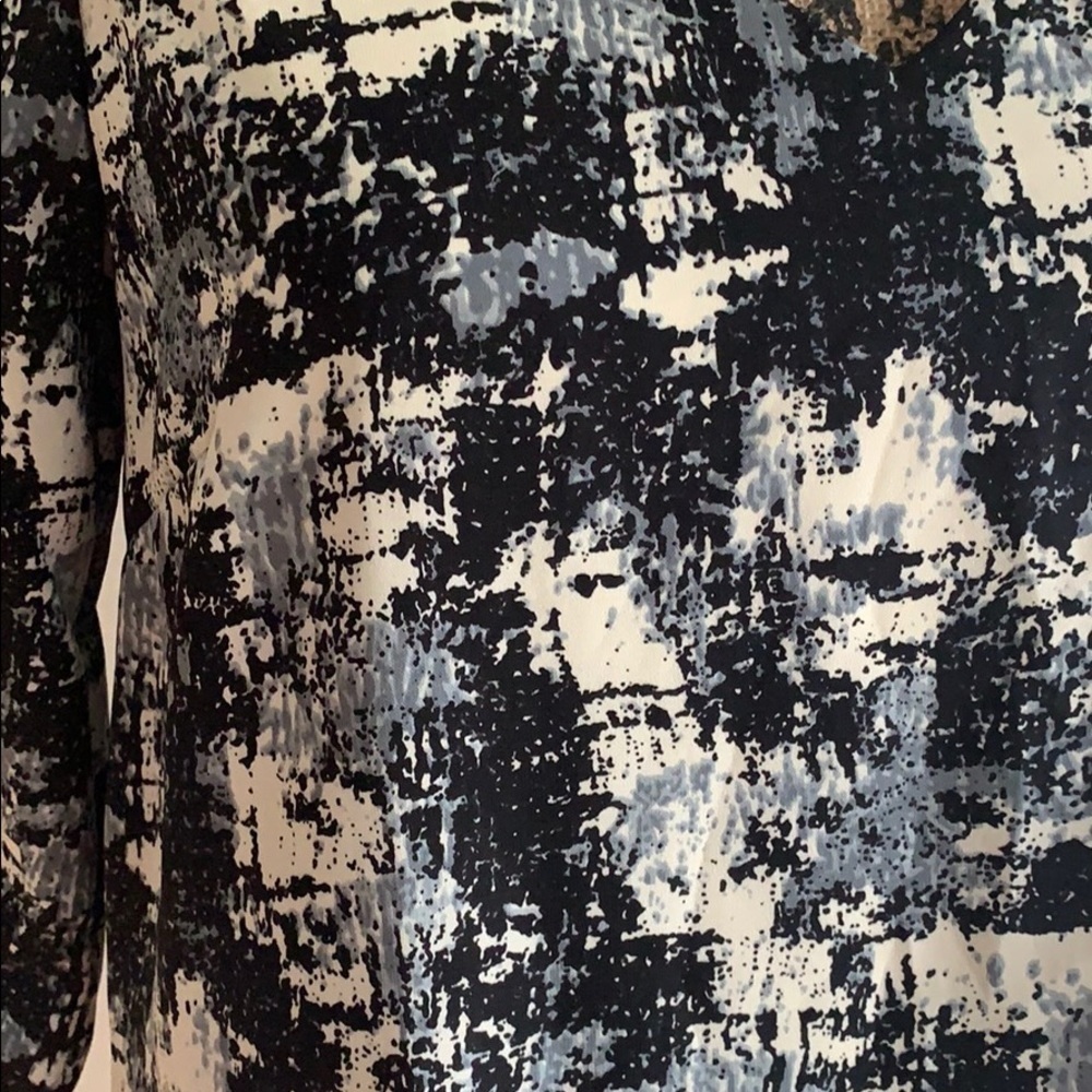 Sienna Sky black/grey print dress size S - Picture 5 of 13